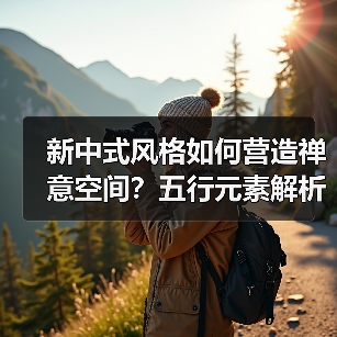 新中式风格如何营造禅意空间？五行元素解析（图3）