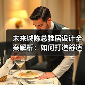 未来城陈总雅居设计全案解析：如何打造舒适自在的理想空间？（图4）