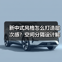 新中式风格怎么打造层次感？空间分隔设计解析（图2）