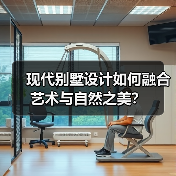 现代别墅设计如何融合艺术与自然之美？