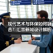 现代艺术与环保如何融合？汇景新城设计解析（图4）