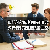 现代简约风格如何用最少元素打造理想居住空间?(图2) 现代简约风格如何用最少元素打造理想居住空间?(图2)
