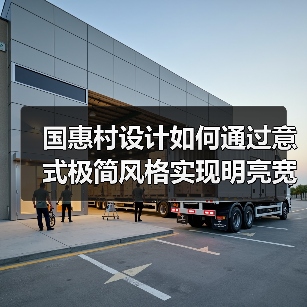 国惠村设计如何通过意式极简风格实现明亮宽敞空间？（图2）