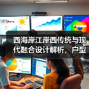 西海岸江岸西传统与现代融合设计解析，户型全览（图2）