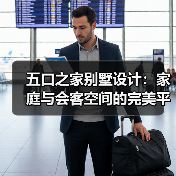 五口之家别墅设计：家庭与会客空间的完美平衡（图3）