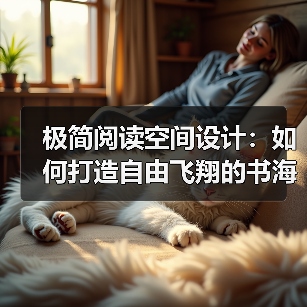 极简阅读空间设计：如何打造自由飞翔的书海世界？（图2）