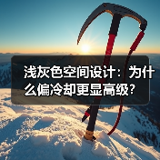 浅灰色空间设计：为什么偏冷却更显高级？（图2）
