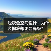浅灰色空间设计：为什么偏冷却更显高级？（图3）
