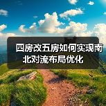 四房改五房如何实现南北对流布局优化