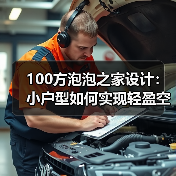 100方泡泡之家设计：小户型如何实现轻盈空间？