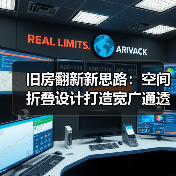 旧房翻新新思路：空间折叠设计打造宽广通透感（图3）