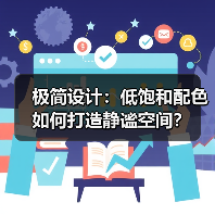 极简设计：低饱和配色如何打造静谧空间？