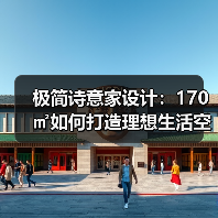 极简诗意家设计:170㎡如何打造理想生活空间?(图2) 极简诗意家设计:170㎡如何打造理想生活空间?(图2)