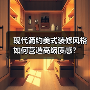 现代简约美式装修风格如何营造高级质感？