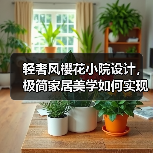 轻奢风樱花小院设计，极简家居美学如何实现？（图3）