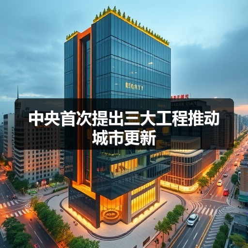 中央首次提出三大工程推动城市更新(图2)