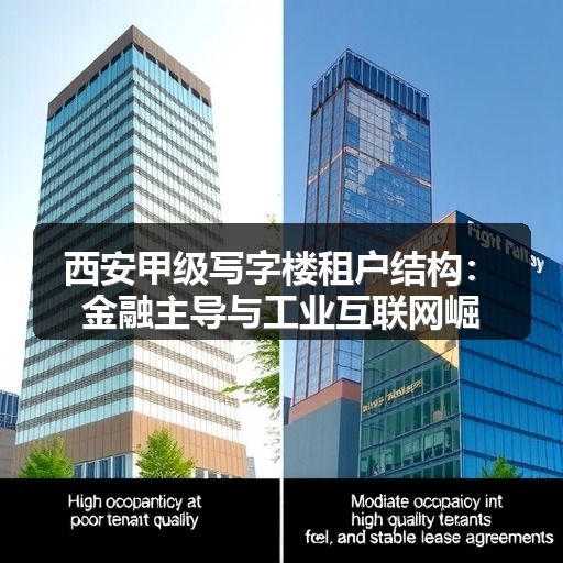 西安甲级写字楼租户结构:金融主导与工业互联网崛起(图1) 西安甲级写字楼租户结构:金融主导与工业互联网崛起(图1)
