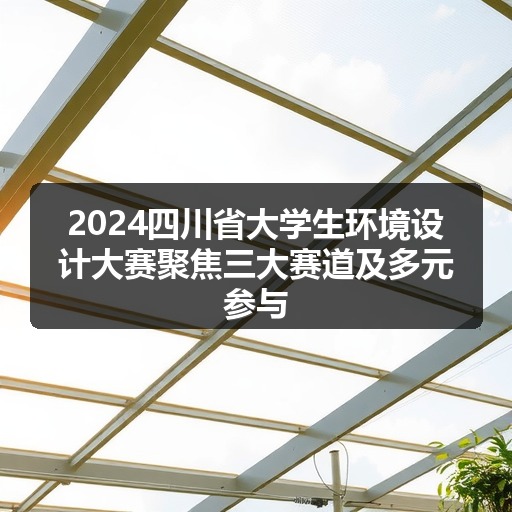2024四川省大学生环境设计大赛聚焦三大赛道及多元参与(图2)