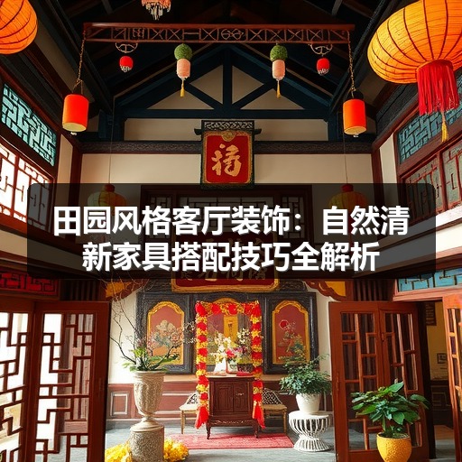 田园风格客厅装饰:自然清新家具搭配技巧全解析(图1) 田园风格客厅装饰:自然清新家具搭配技巧全解析(图1)