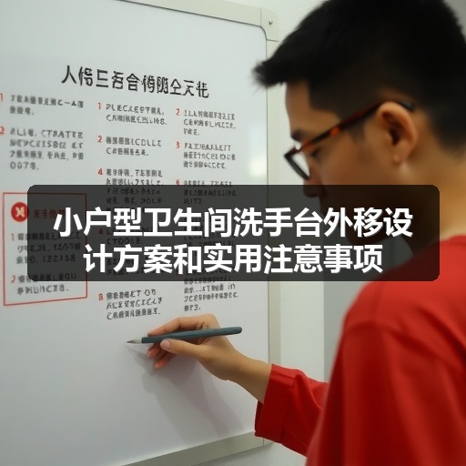 小户型卫生间洗手台外移设计方案和实用注意事项(图1) 小户型卫生间洗手台外移设计方案和实用注意事项(图1)