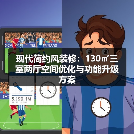 现代简约风装修：130㎡三室两厅空间优化与功能升级方案(图1)