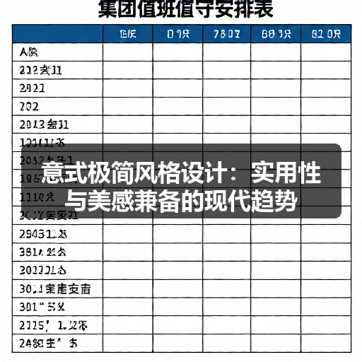 意式极简风格设计:实用性与美感兼备的现代趋势(图1) 意式极简风格设计:实用性与美感兼备的现代趋势(图1)