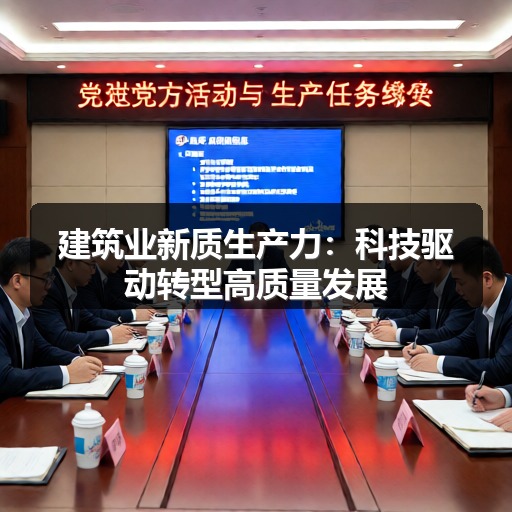 建筑业新质生产力:科技驱动转型高质量发展(图1) 建筑业新质生产力:科技驱动转型高质量发展(图1)