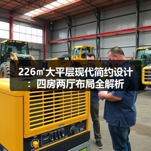 226㎡大平层现代简约设计：四房两厅布局全解析(图1)