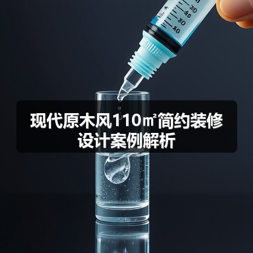 现代原木风110㎡简约装修设计案例解析(图1)