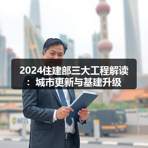 2024住建部三大工程解读:城市更新与基建升级(图1) 2024住建部三大工程解读:城市更新与基建升级(图1)