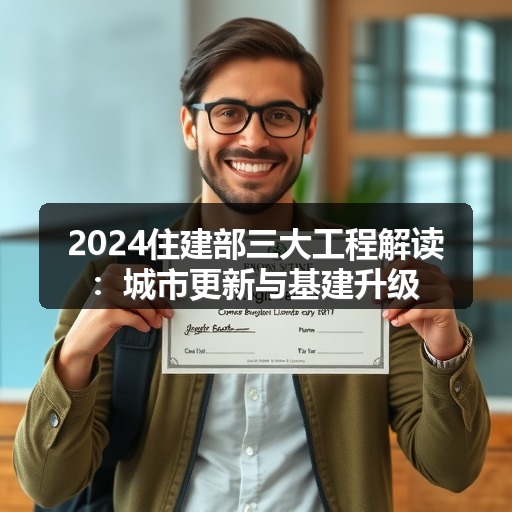 2024住建部三大工程解读:城市更新与基建升级(图2) 2024住建部三大工程解读:城市更新与基建升级(图2)