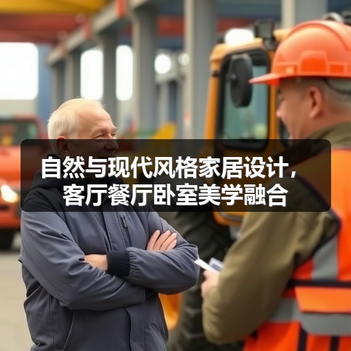 自然与现代风格家居设计，客厅餐厅卧室美学融合