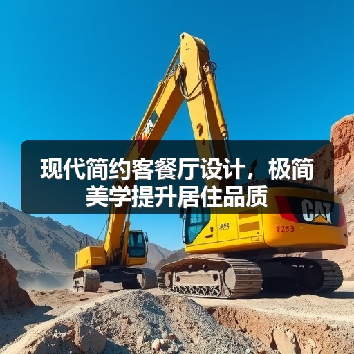 现代简约客餐厅设计，极简美学提升居住品质(图1)