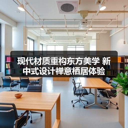 现代材质重构东方美学 新中式设计禅意栖居体验(图1) 现代材质重构东方美学 新中式设计禅意栖居体验(图1)