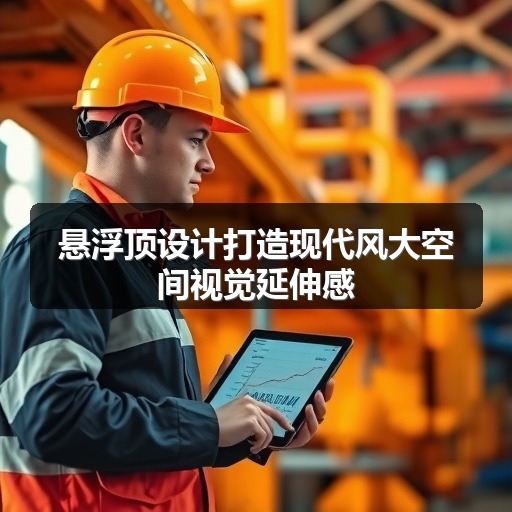 悬浮顶设计打造现代风大空间视觉延伸感