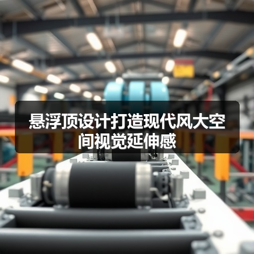 悬浮顶设计打造现代风大空间视觉延伸感(图1)