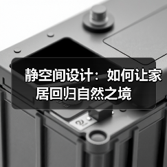 静空间设计：如何让家居回归自然之境