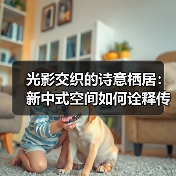 光影交织的诗意栖居：新中式空间如何诠释传统与现代的浪漫？