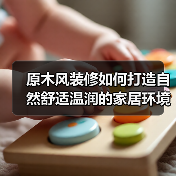 原木风装修如何打造自然舒适温润的家居环境？（图4）