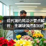 现代简约风设计要点解析：金属玻璃搭配如何营造时尚空间（图4）
