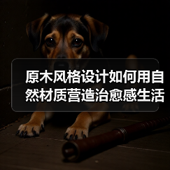 原木风格设计如何用自然材质营造治愈感生活空间(图4) 原木风格设计如何用自然材质营造治愈感生活空间(图4)