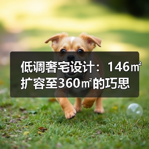 低调奢宅设计：146㎡扩容至360㎡的巧思（图2）