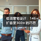 低调奢宅设计：146㎡扩容至360㎡的巧思（图3）