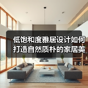 低饱和度雅居设计如何打造自然质朴的家居美学（图2）