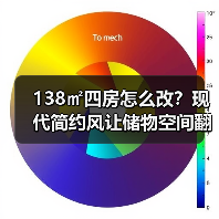138㎡四房怎么改？现代简约风让储物空间翻倍！