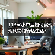 113㎡小户型如何实现现代简约舒适生活？（图4）