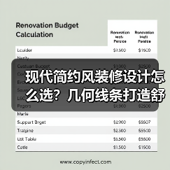 现代简约风装修设计怎么选？几何线条打造舒适空间（图2）