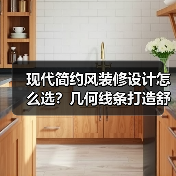 现代简约风装修设计怎么选？几何线条打造舒适空间（图3）