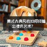 美式古典风格如何碰撞出撞色艺术？（图4）