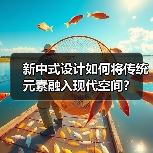 新中式设计如何将传统元素融入现代空间？